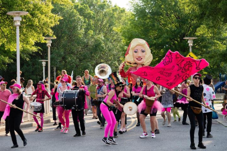 The Magic of Puppet Parades and Community Connection