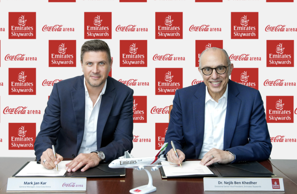 Emirates Skywards and Coca-Cola Arena Unite for Unique Member Experiences