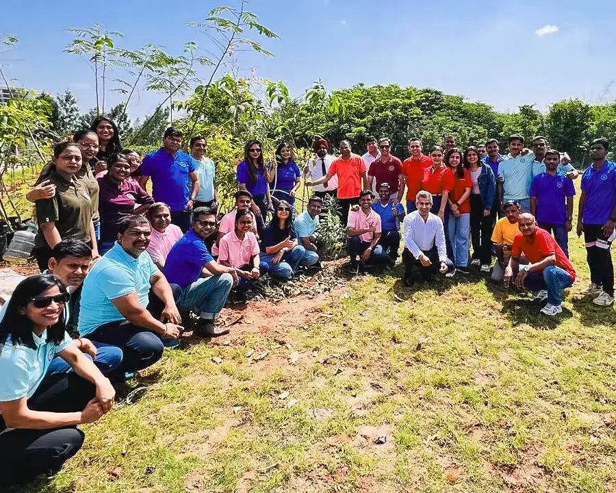 Marriott India Sets Green Benchmark with 100,000 Tree Planting Initiative