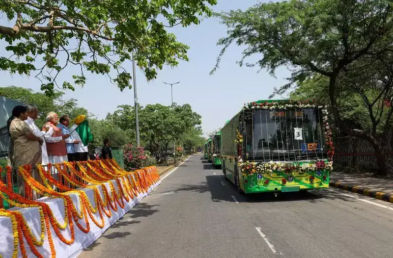 Delhi’s New Electric Buses: A Step Towards Sustainable Urban Transport