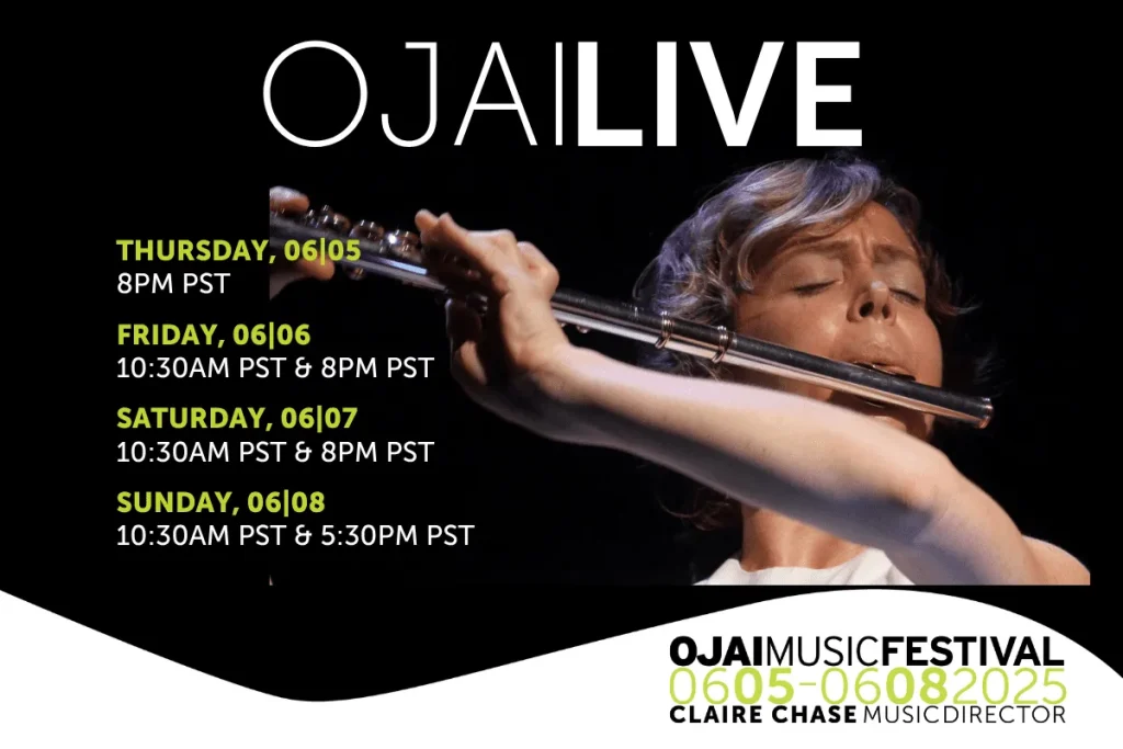Catch the 2025 Ojai Music Festival Live Stream Schedule and Highlights