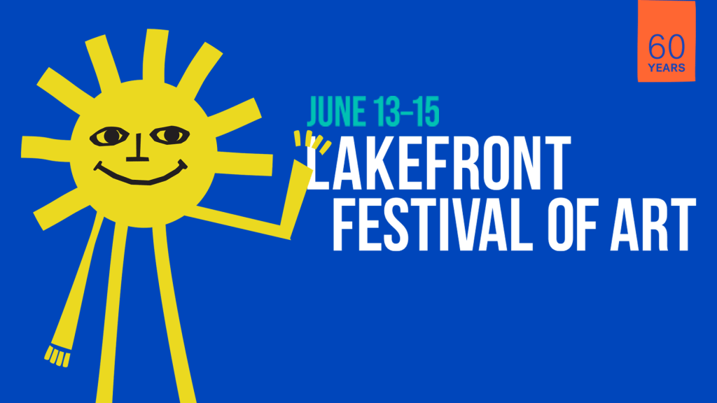 The Lakefront Festival of Art Turns 60 with a Vibrant New Design