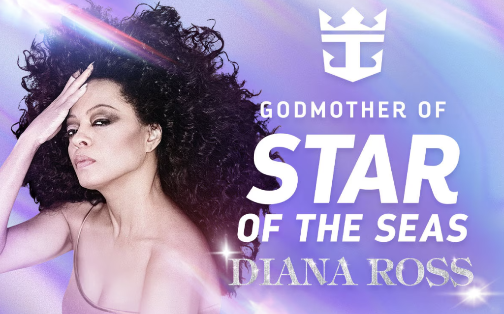 Diana Ross to Serve as Godmother for Royal Caribbean’s New Ship