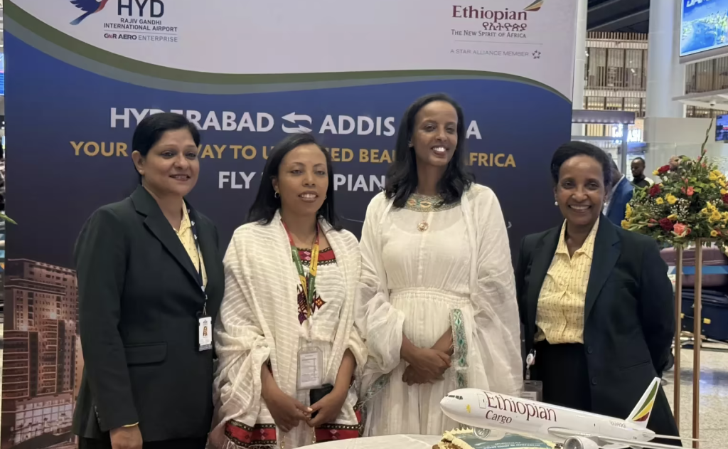 Ethiopian Airlines Enhances Travel Links with New Flights to Hyderabad