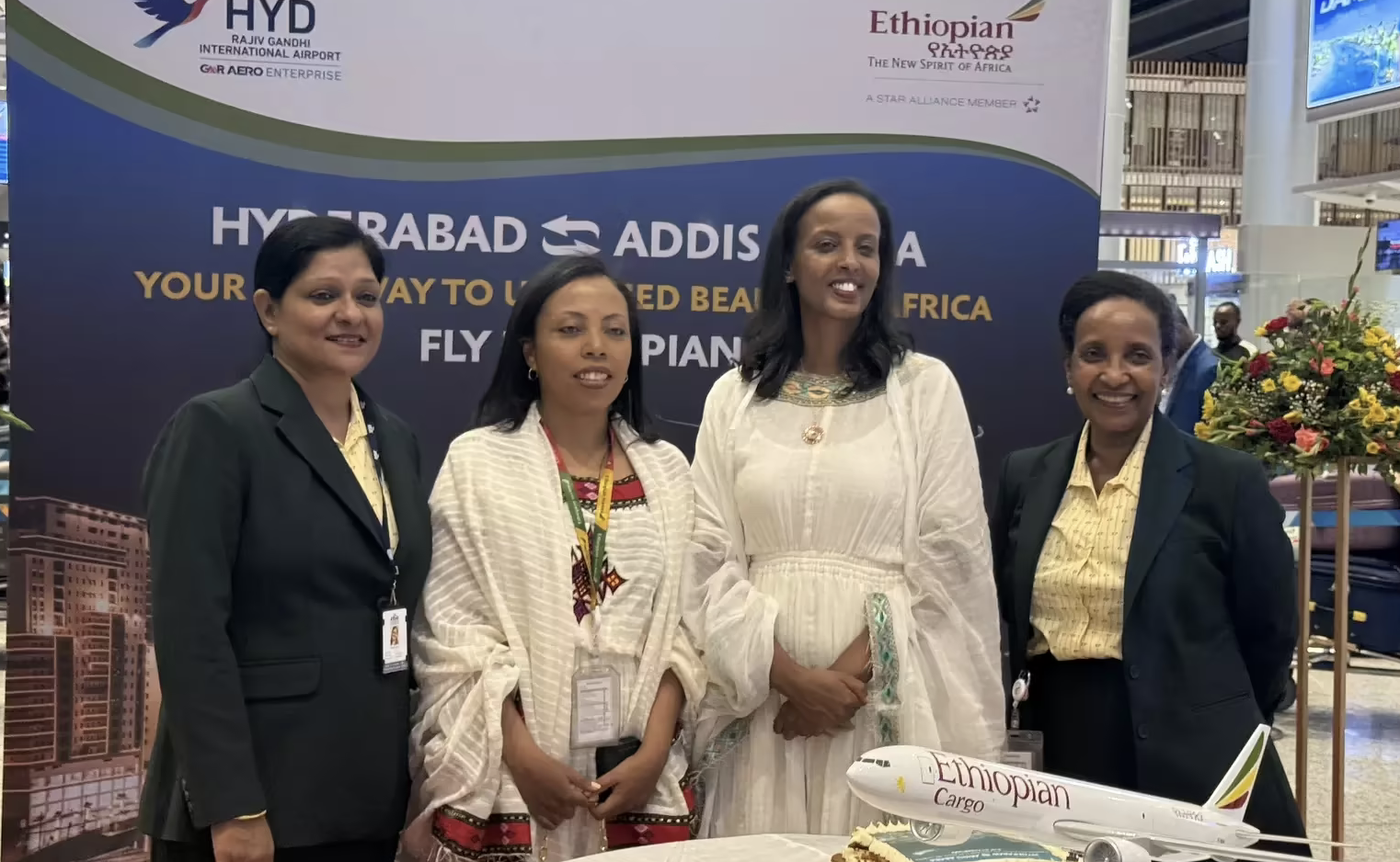 Ethiopian Airlines Enhances Travel Links with New Flights to Hyderabad