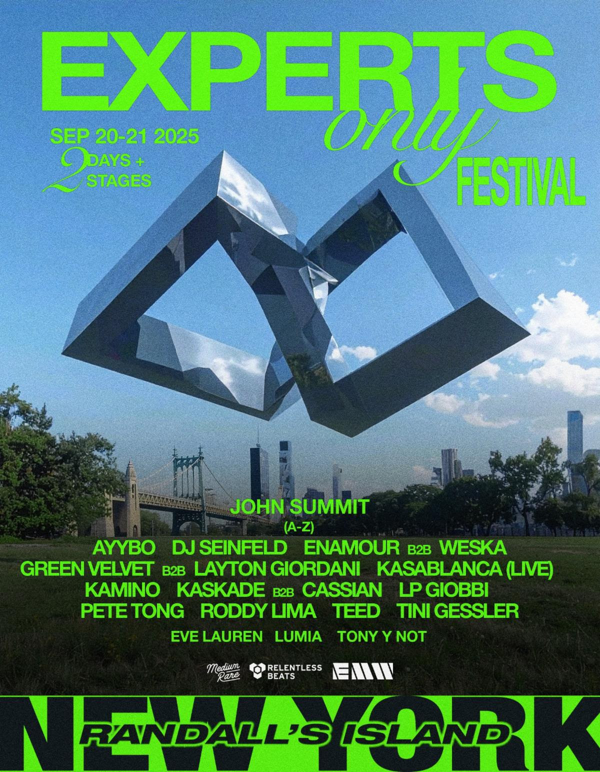 John Summit Brings the Experts Only Festival to NYC This September