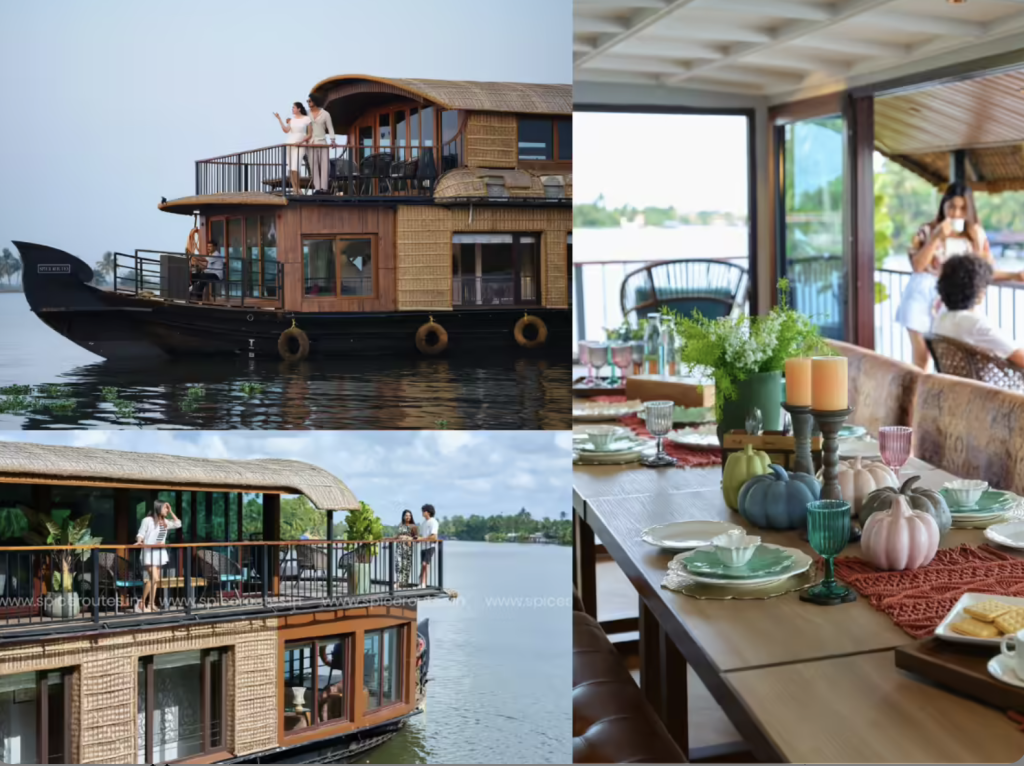 Kerala’s Spice Routes Cruise Achieves Top Honor for Houseboats