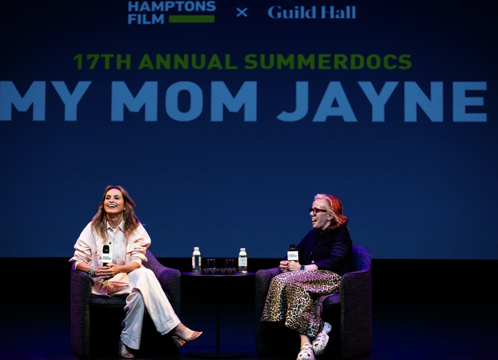 Mariska Hargitay Dazzles at the MY MOM JAYNE Screening Reception