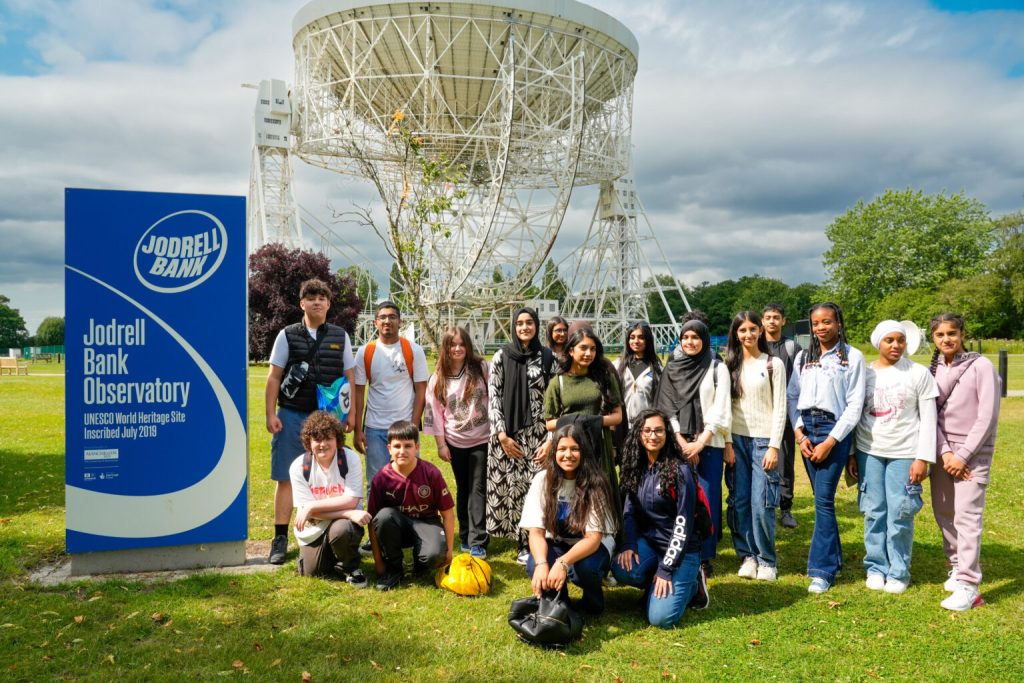 Bradford Students Premiere Immersive Films at Jodrell Bank
