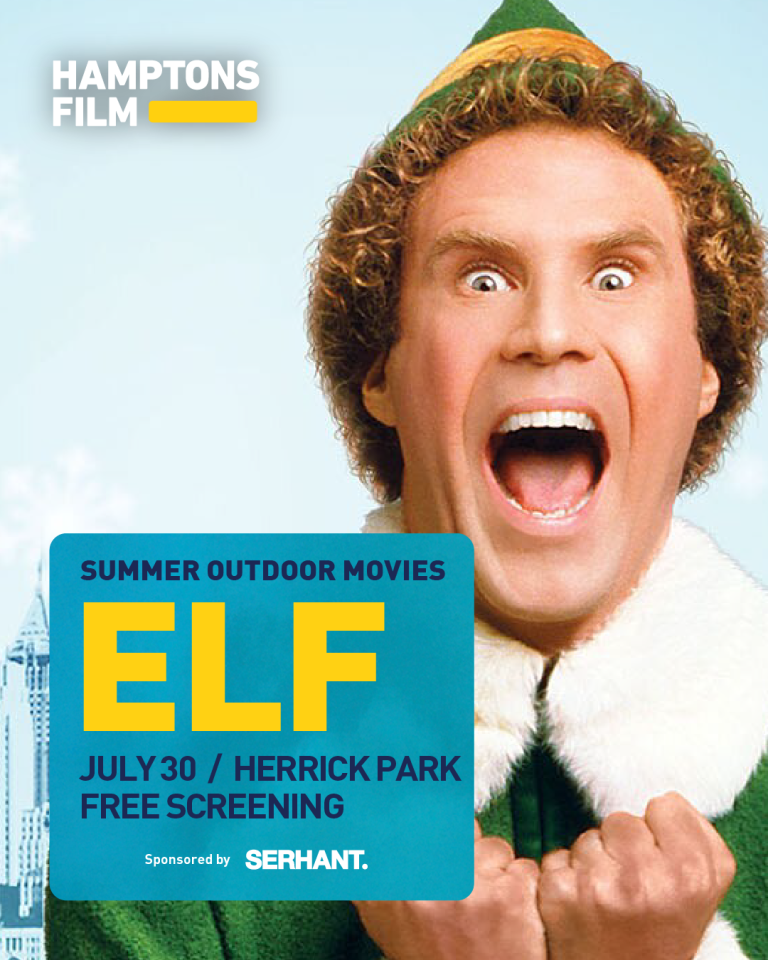 A Festive Free Screening of ELF in Herrick Park This July