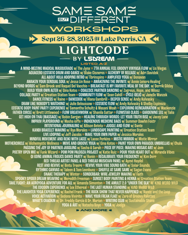 Discover the Transformative Weekend at Same Same But Different Festival