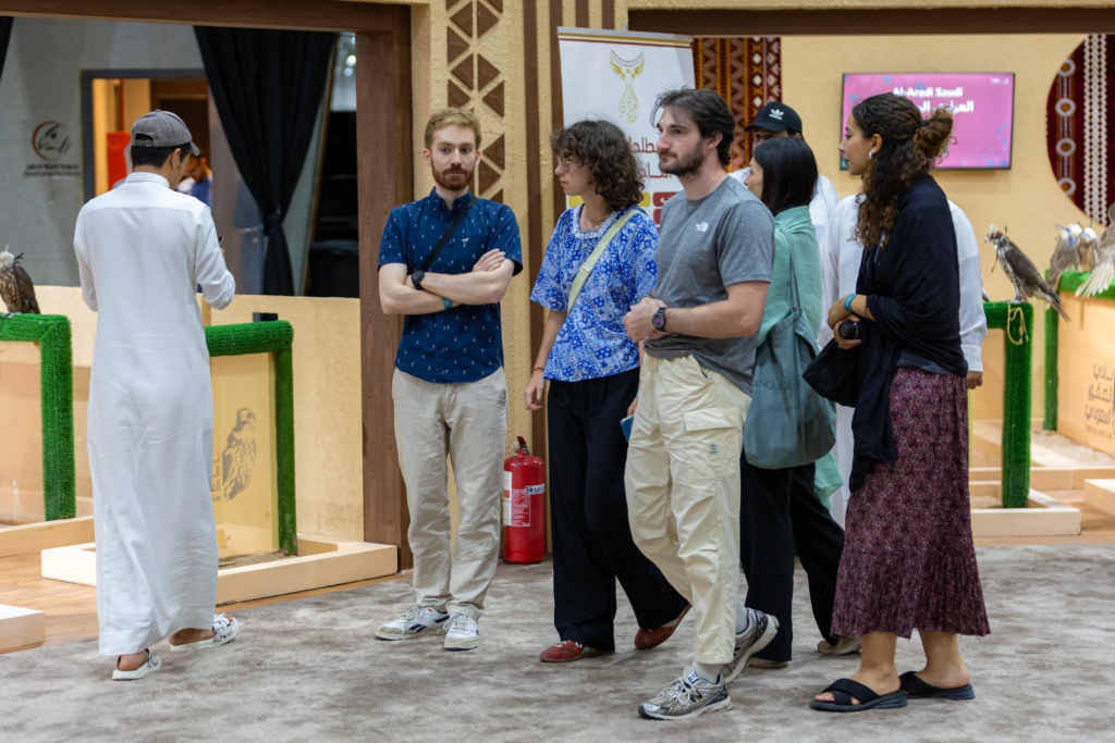 International Visitors Ignited by Falcon Auction in Riyadh 2025