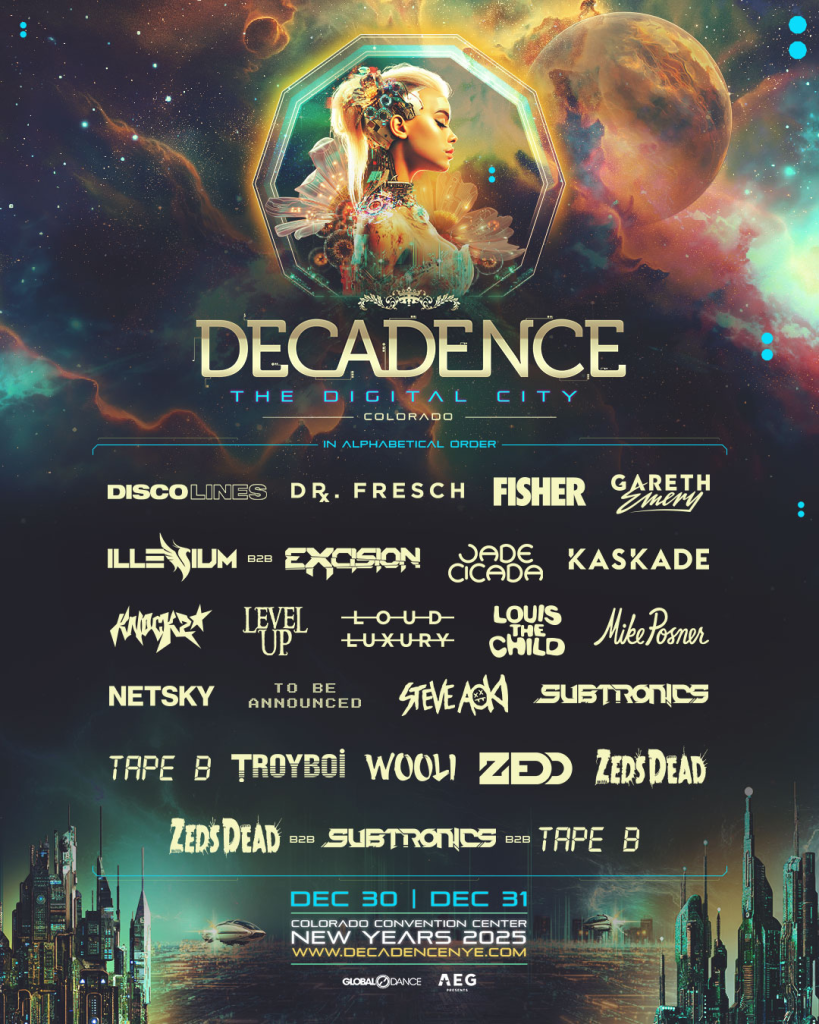 The Grand Return of Decadence NYE 2025: An Unmissable Festival Experience
