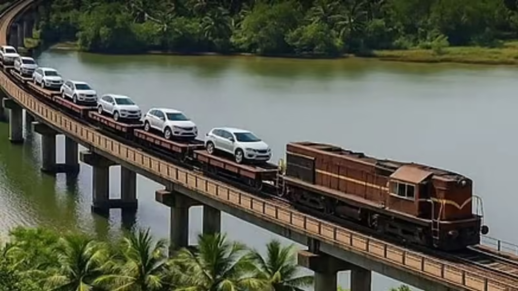 The Launch of Goa’s First Ro-Ro Train Service for Private Cars