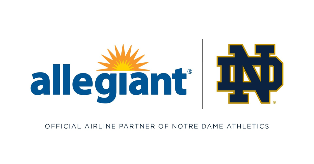 Allegiant Air Partners with Notre Dame Athletics to Enhance Travel Options
