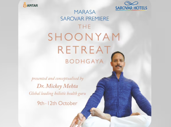 Sarovar Hotels and ANTAR Launch The Shoonyam Retreat for Holistic Wellness in Bodhgaya