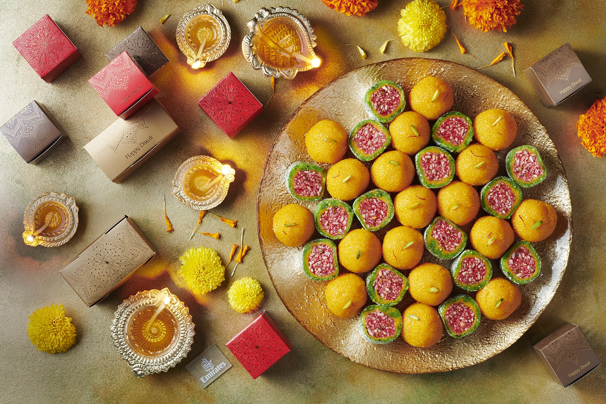 Experience Diwali Festivities and Flavours on Emirates Flights to and from India