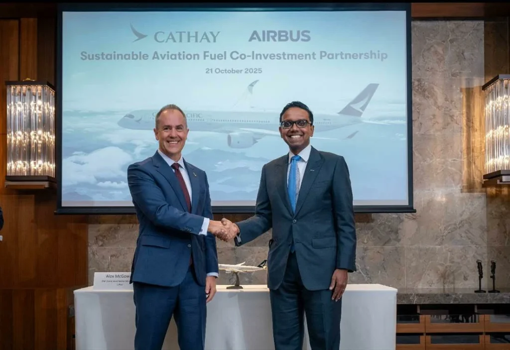 How Cathay Group and Airbus are Partnering Up to Advance Sustainable Aviation Fuel Production in Asia and Beyond