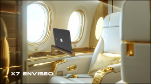 Discover the SmartTray X7 Enviseo™: A New Benchmark for In-Flight Device Holders