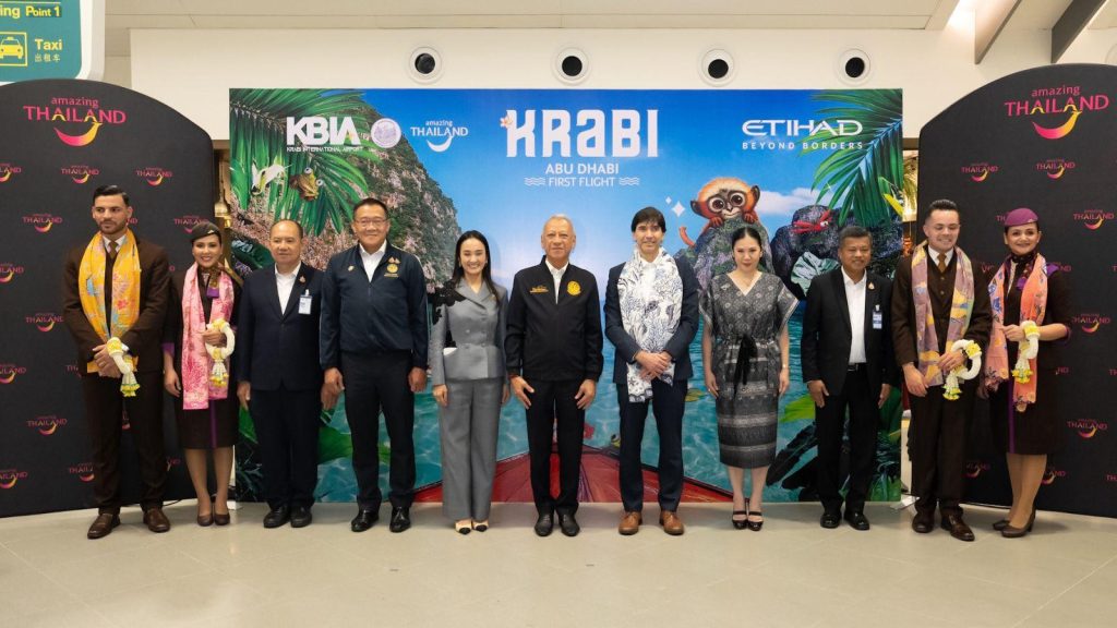 Etihad Opens Direct Abu Dhabi to Krabi Flights to Strengthen Tourism Links with Thailand