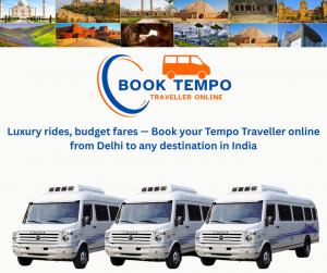 How Booking Tempo Travellers Online Transforms Group Travel Across India