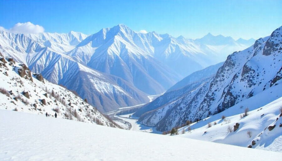 Journey Through the Enchanting Winter Landscapes of Manali, Auli, Shimla, Gulmarg, and Leh in the Himalayas