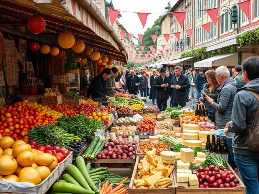 Savoring the Spirit of the Basque Country at Gernika’s Bustling Farmers’ Market