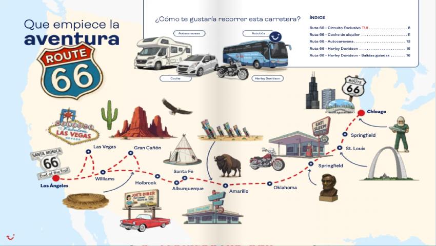 Explore Route 66 with TUI Spain’s Exclusive Travel Offers and Flexible Itineraries