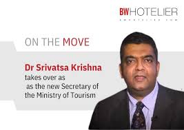 Srivatsa Krishna Assumes Role as Secretary of Ministry of Tourism, Replacing V Vidyavathi
