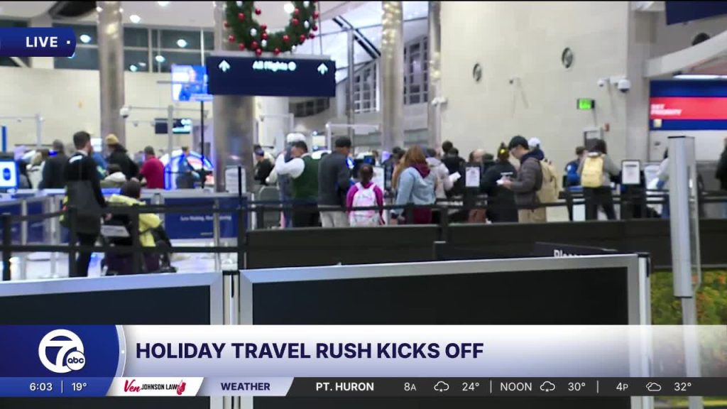 Navigating the Detroit Metro Airport Holiday Rush with TSA Advice and Travel Insights