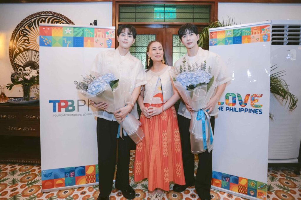 South Korean Celebrities Kim Myung Soo and Choi Bo Min Promote Philippine Tourism in Clark, Pampanga
