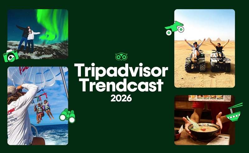 Tripadvisor Trendcast 2026: How adventure, pets and music-tied travel change transfers