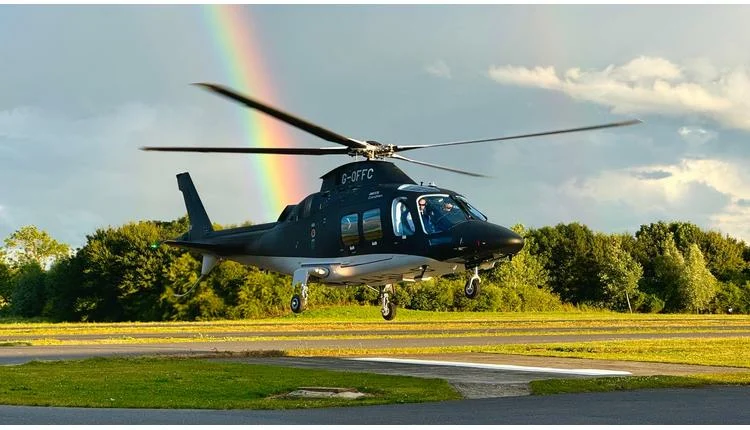 Saxon Air hits onshore milestone with new AgustaWestland AW109SP and expanded fleet