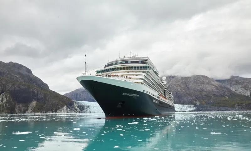 Nieuw Amsterdam Anchors Holland America Line’s Extended 2027–2028 South America and Antarctica Voyages