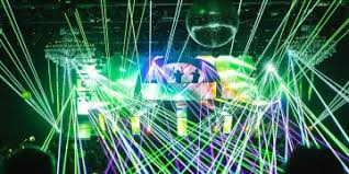 Levity’s Lasership Tour Turns Mesa Amphitheatre into a Laser-Strewn UFO Stage